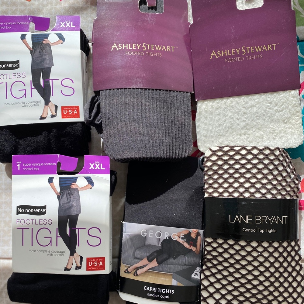 Plus Size Hosiery NWT
